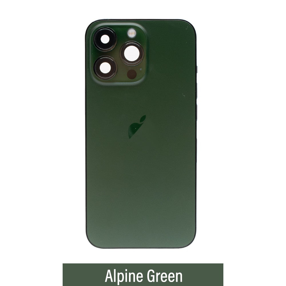 Rear Housing with Full Set Parts for iPhone 13 Pro-Alpine Green (Purple) Rear Housing with Full Set Parts for iPhone 13 Pro-Alpine Green (Purple)